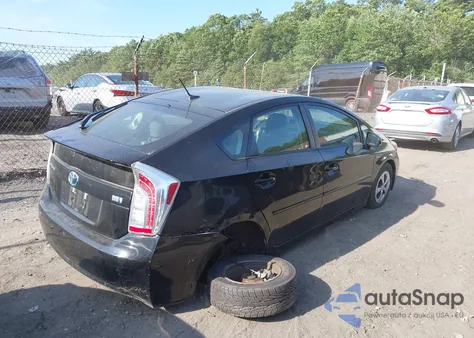 2013 Toyota Prius Three from USA, damaged, VIN JTDKN3DU6D5567461